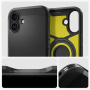Spigen Husă durabilă Tough Armor cu suport și MagSafe pentru iPhone 16 Plus - negru