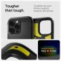 Spigen Husă durabilă Tough Armor cu suport și MagSafe pentru iPhone 16 Pro - negru