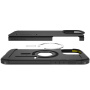 Spigen Husă durabilă Tough Armor cu suport și MagSafe pentru iPhone 16 Pro - negru