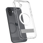 Spigen Husă transparentă Ultra Hybrid S cu suport și MagSafe pentru iPhone 16 - Transparent