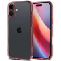 Spigen Husa transparenta Ultra Hybrid pentru iPhone 16 - roz