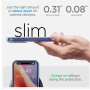 Spigen Ultra Hybrid husă transparentă cu ramă colorată pentru iPhone 16 Plus - albastru