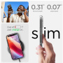 Spigen Husă transparentă Ultra Hybrid cu alb MagSafe pentru iPhone 16 - transparent