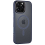Tactical Husă transparentă Hyperstealth cu MagSafe pentru iPhone 16 Pro Max - Albastru închis