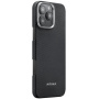 Pitaka Husă MagEZ 5 cu model din fibră de carbon și MagSafe pentru iPhone 16 Pro Max - gri