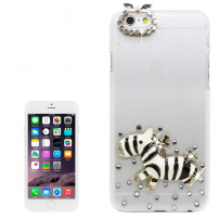 Carcasă / husă de lux, cu pietre în stil diamant, pentru Apple iPhone 6S / 6 - ponei