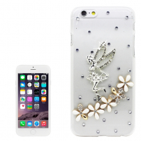 Carcasă / husă de lux, cu pietre în stil diamant, pentru Apple iPhone 6S / 6 - înger
