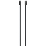Cablu de date și încărcare original Apple Thunderbolt 5 Pro împletit - USB-C la USB-C - 1 m - negru