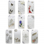 Carcasă / husă de lux, cu pietre în stil diamant, pentru Apple iPhone 6S / 6 - înger
