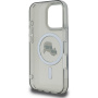 Karl Lagerfeld IML K&CH Heads capac cadru metalic cu MagSafe pentru iPhone 16 Pro - gri