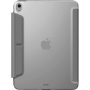 Husă UNIQ Camden Click cu suport origami și spațiu pentru Apple Pencil pentru iPad Air 13" (2024-2026) - gri
