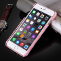Carcasă / husă de protecţie, din pluş, pentru Apple iPhone 6S / 6 - roz