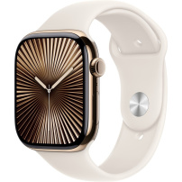 Original Apple curea sport pentru Apple ceas Ultra 49mm / 46mm / 45mm / 44mm / 42mm - M/L - stea alb