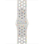 Original Apple Banda sport Nike pentru ceas Apple 42mm / 41mm / 40mm / 38mm - M/L - Platină