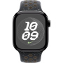 Original Apple Banda sport Nike pentru ceas Apple 42mm / 41mm / 40mm / 38mm - S/M - Gri închis