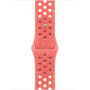 Original Apple Banda sport Nike pentru ceas Apple 42mm / 41mm / 40mm / 38mm - M/L - Portocaliu fierbinte
