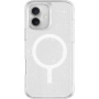 UNIQ Husă cu sclipici LifePro Xtreme MagClick cu MagSafe pentru iPhone 16 - argintiu