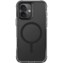 UNIQ Husă Combat MagClick cu cadru color și MagSafe pentru iPhone 16 - Negru