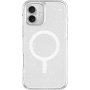 UNIQ Husă cu sclipici LifePro Xtreme MagClick cu MagSafe pentru iPhone 16 Plus - argintiu