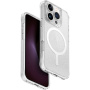 UNIQ Husă cu sclipici LifePro Xtreme MagClick cu MagSafe pentru iPhone 16 Pro - argintiu