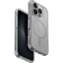 UNIQ Husă Combat MagClick cu ramă colorată și MagSafe pentru iPhone 16 Pro - gri