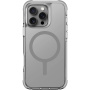 UNIQ Husă Combat MagClick cu ramă colorată și MagSafe pentru iPhone 16 Pro - gri