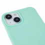 Husă mată cu curea reglabilă pentru iPhone 13 / 14 - turcoaz