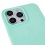 Husă mată cu curea reglabilă pentru iPhone 14 Pro - turcoaz
