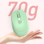 Mouse wireless Bluetooth ergonomic - verde