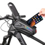 Wheel up Bike Bag husă impermeabilă pentru bicicletă cu spațiu pentru iPhone - negru