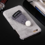 Carcasă / husă de protecţie, din pluş, pentru Apple iPhone 6S / 6 - gri