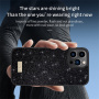 SULADA husă elegantă cu sclipici pentru iPhone 16 Pro Max - maro
