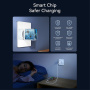 JOYROOM JR-TCF20 Set adaptor de încărcare rapidă cu port USB-C și cablu USB-C la Lightning - 20W - 1 m - alb