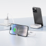 USAMS Set US-SJ650 cu cabluri USB-C retractabile, adaptoare și ac - negru