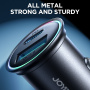 Încărcător auto JOYROOM CCN04 cu porturi USB-C / USB-A - 60W - negru