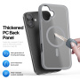 DUX DUCIS Husă Yind Mat cu MagSafe pentru iPhone 16 - Gri