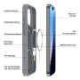 DUX DUCIS Husă Yind Mate cu MagSafe pentru iPhone 16 Pro Max - gri