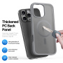 DUX DUCIS Husă Yind Mate cu MagSafe pentru iPhone 16 Pro Max - gri
