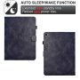 Husă tip carte Husă cu slot pentru card cu model de flori pentru iPad 10.2" (2019-2021) / Air 3 (2019) / Pro 10.5" - negru