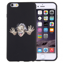 Carcasă / husă de protecţie, din plastic, pentru Apple iPhone 6S / 6 - Albert Einstein
