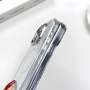 Husa transparenta cu cordon si MagSafe pentru iPhone 13 - bej