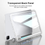 Husă transparentă lucioasă pentru iPad 10.2" (2019-2021) - galbenă