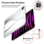 Husă transparentă lucioasă pentru iPad 9.7" (2017/2018) / Air 2 / Pro 9.7" - violet