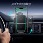 JOYROOM Suport auto JR-ZS246S pentru sticla si bord cu incarcare wireless pentru iPhone - negru