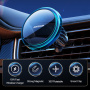 JOYROOM Suport auto magnetic JR-ZS291 pentru orificii de aerisire cu încărcare fără fir pentru iPhone - negru
