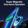 JOYROOM Suport auto magnetic JR-ZS291 pentru orificii de aerisire cu încărcare fără fir pentru iPhone - negru