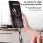 adaptor audio și de încărcare 2in1 - mufă de 3,5 mm / USB-C la USB-C / Lightning - negru