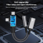 adaptor audio și de încărcare 2in1 - mufă de 3,5 mm / USB-C la USB-C / Lightning - negru