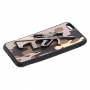 Carcasă din plastic, cu model 3D puşcă Steyr AUG A1, pentru Apple iPhone 6S / 6 - gri