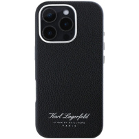 Karl Lagerfeld Husa Hotel RSG pentru iPhone 16 Pro - neagra